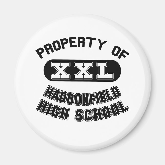 Property of Haddonfield High School Magnet (Front)