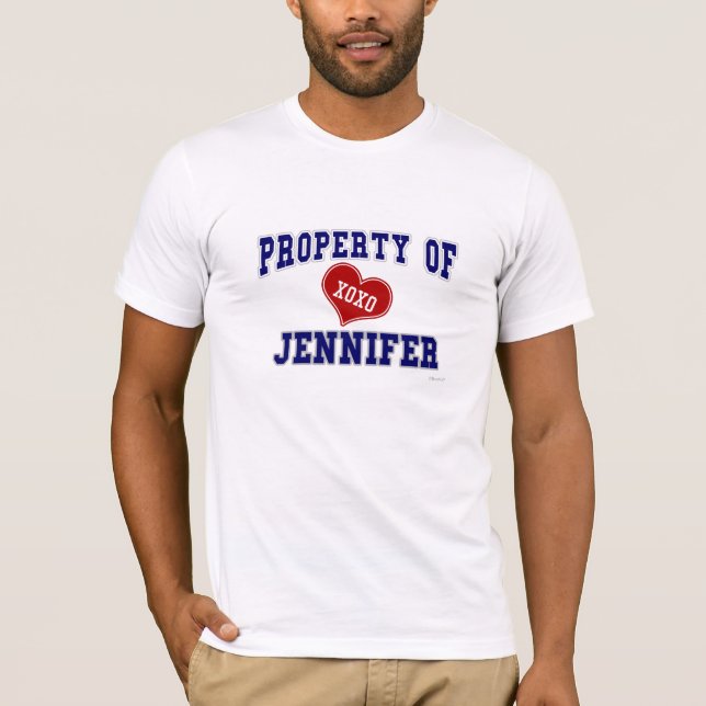 Property of Jennifer T-Shirt (Front)
