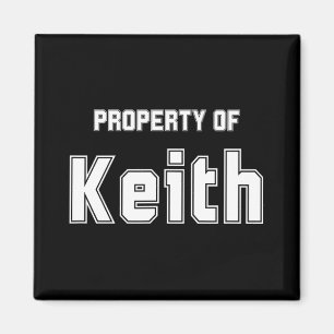 Property Of Keith Funny Bachelorette Gifts For Bri Magnet