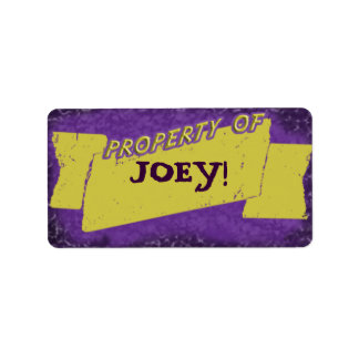 Property Of Label