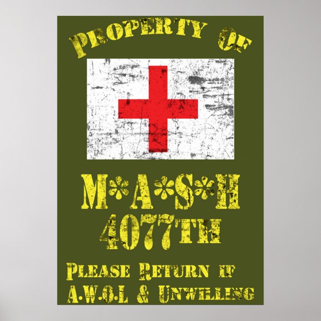 Property Of Mash 4077th Poster (Front)
