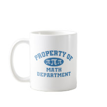 Property Of Math Department (blue)