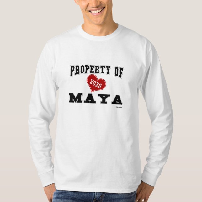 Property of Maya T-Shirt (Front)