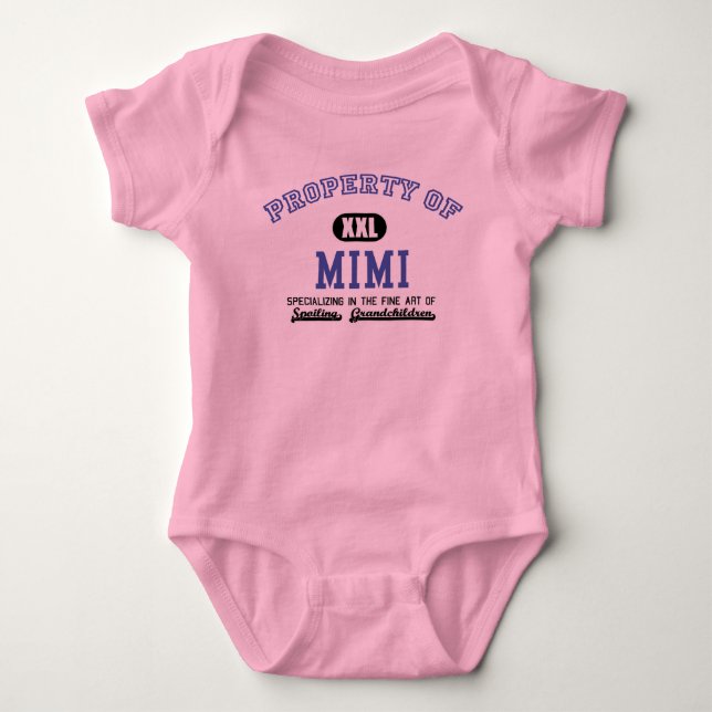 Property of Mimi Baby Bodysuit (Front)