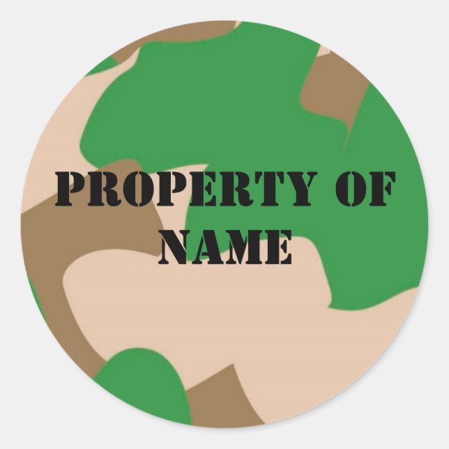 Property of name Label (Front)
