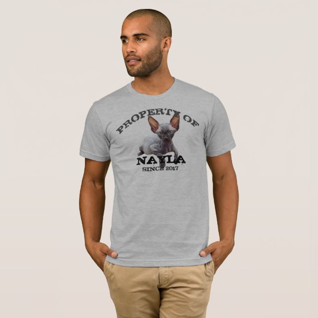 Property of Nayla T-Shirt (Front Full)