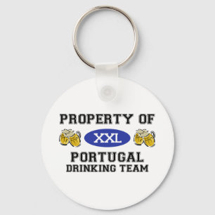 Property of Portugal Drinking Team Key Ring