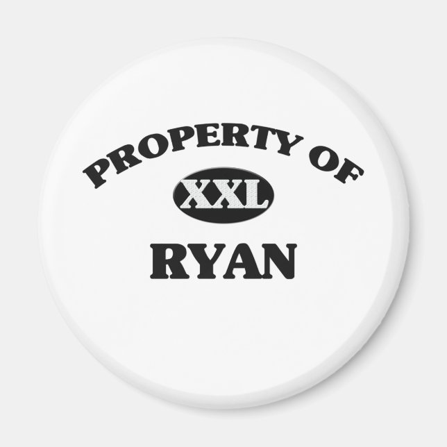 Property of RYAN Magnet (Front)