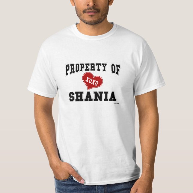 Property of Shania T-Shirt (Front)