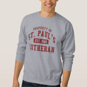 Property of St. Paul's Basic Grey Sweatshirt