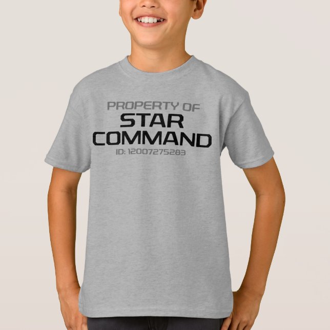 Property Of Star Command T-Shirt (Front)