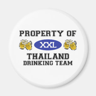 Property of Thailand Drinking Team Magnet