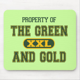 Property of The Green and Gold1 Mouse Mat