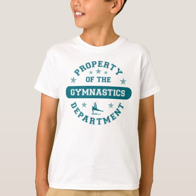Property of the Gymnastics Department T-Shirt (Front)