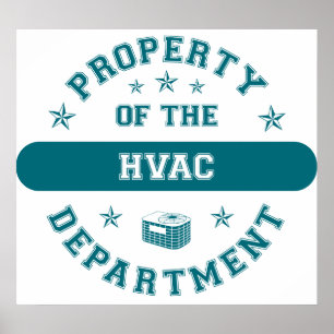Property of the HVAC Department Poster
