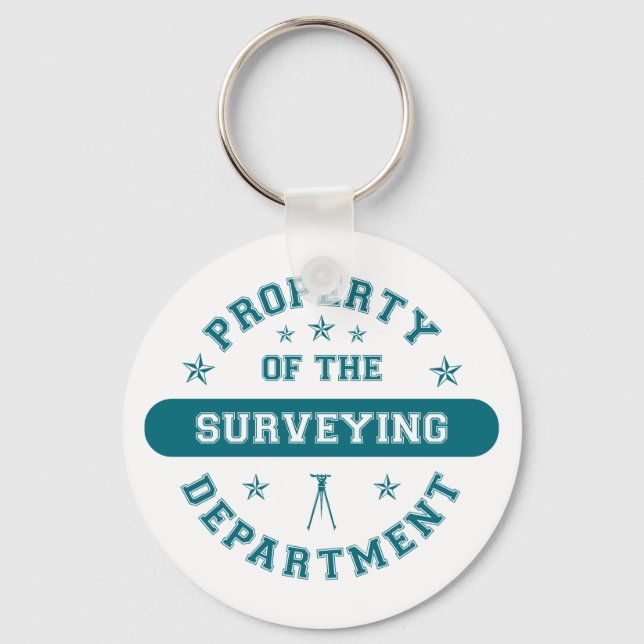 Property of the Surveying Department Key Ring (Front)