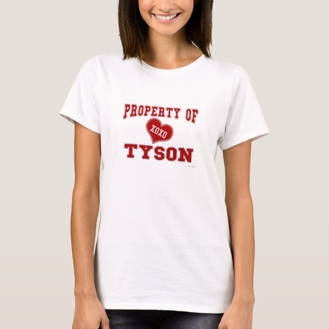 Property of Tyson T-Shirt (Front)