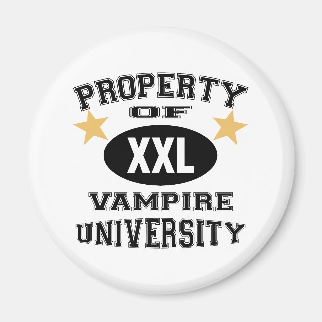 Property Of Vampire University Magnet (Front)