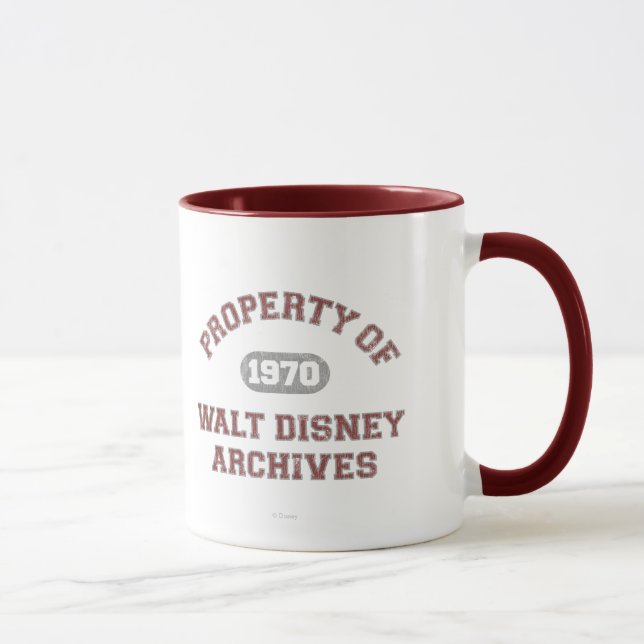 Property of Walt Disney Archives Mug (Right)