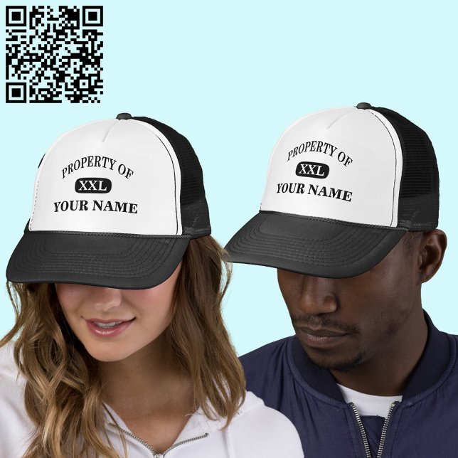 Property of XXL Your Name Trucker Hat (Property of XXL Your Name Trucker Hat)