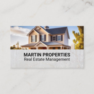 Property Rentals   Investment Homes Business Card