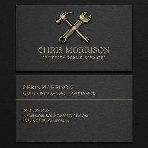 Property Repair Specialist Professional  Business Card
