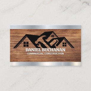 Property Roof Builder Tools Home Repair Business Card