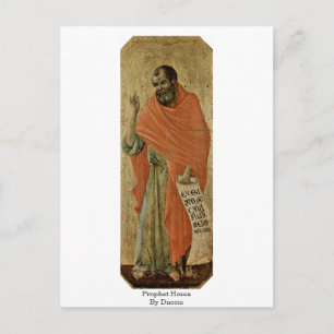 Prophet Hosea By Duccio Postcard