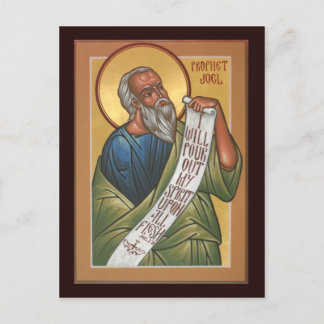Prophet Joel Prayer Card