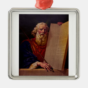 Prophet Moses on Mount Sinai – High-Fidelity Epic  Metal Tree Decoration