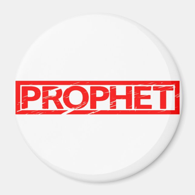 Prophet Stamp Magnet (Front)