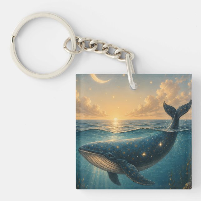 Prophet Yunus Islamic Nursery Key Ring (Front)