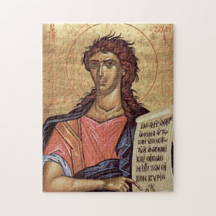 Prophet Zechariah Orthodox Christian Icon Jigsaw Puzzle