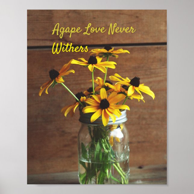 Prophetic Agape Love Poster (Front)