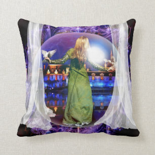 prophetic art created by Dolores DeVelde Cushion