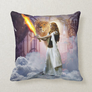prophetic art created by Dolores DeVelde Cushion