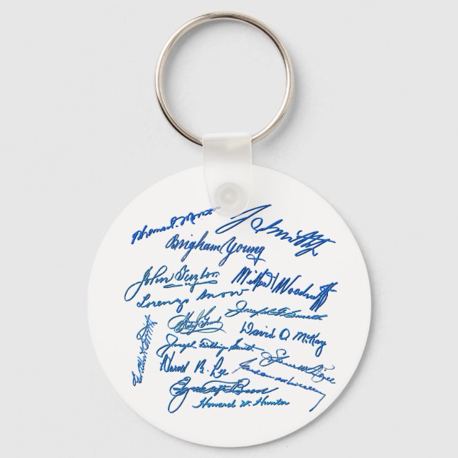 Prophets Autographs Key Ring (Front)