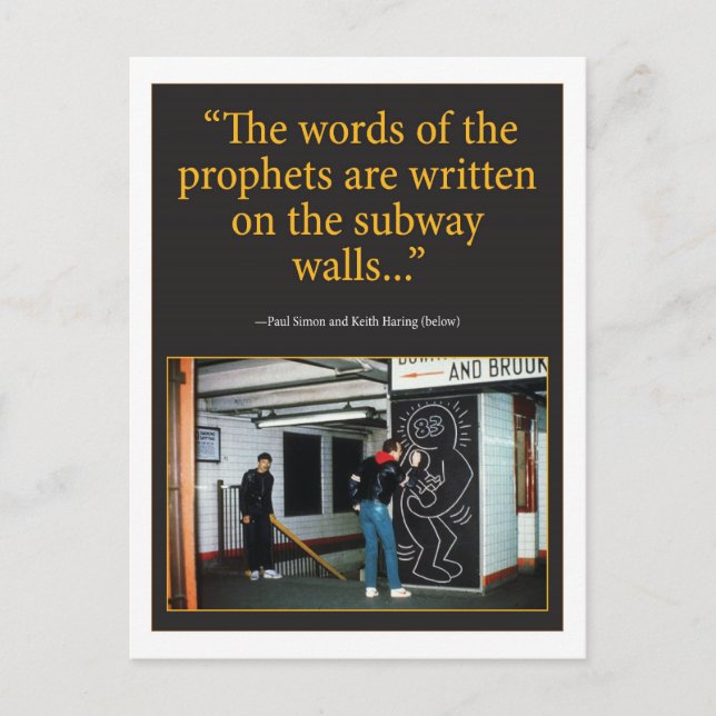 Prophets Postcard (Front)