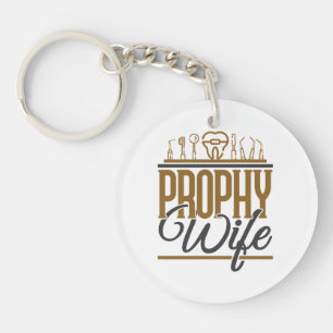 Prophy Wife Dental Hygienist Hygiene RDH Key Ring