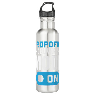 Propofol Delivery Mode On Anaesthesia Anaesthetist 710 Ml Water Bottle