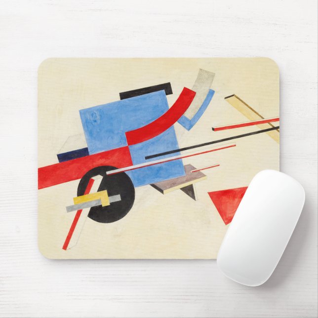 Proposal for a PROUN Street Celebration, 1923 Mouse Mat (With Mouse)