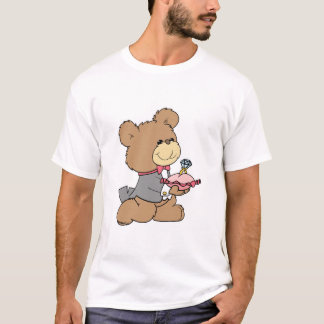 proposal or ring bearer teddy bear design T-Shirt