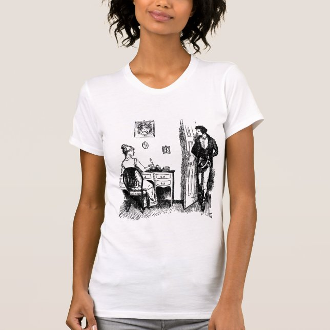 Proposal - Pride and Prejudice - Jane Austen T-Shirt (Front)