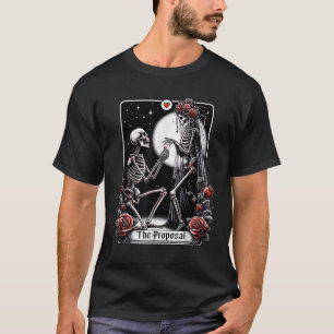 Proposal Tarot Card Engagement Party Bride Groom S T-Shirt