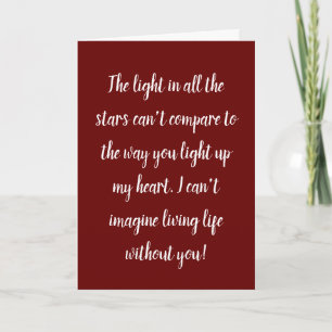 PROPOSE WITH HEARTS AND LOVE CARD