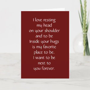 PROPOSE WITH HEARTS AND LOVE CARD
