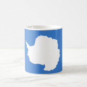 Proposed Flag of Antarctica (by Graham Bartram) Coffee Mug