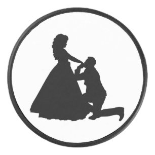 PROPOSING HOCKEY PUCK