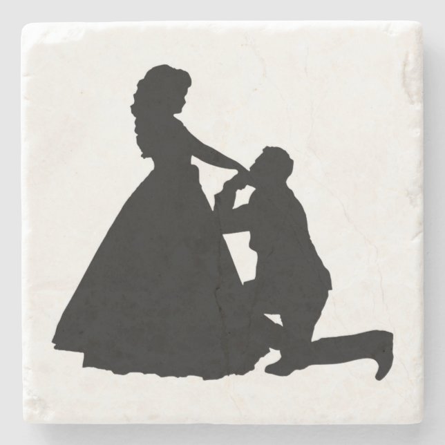 PROPOSING STONE COASTER (Front)