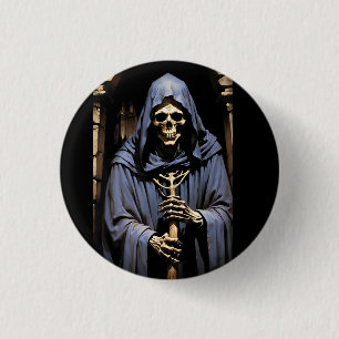 Propping Up the Reaper 3 Cm Round Badge